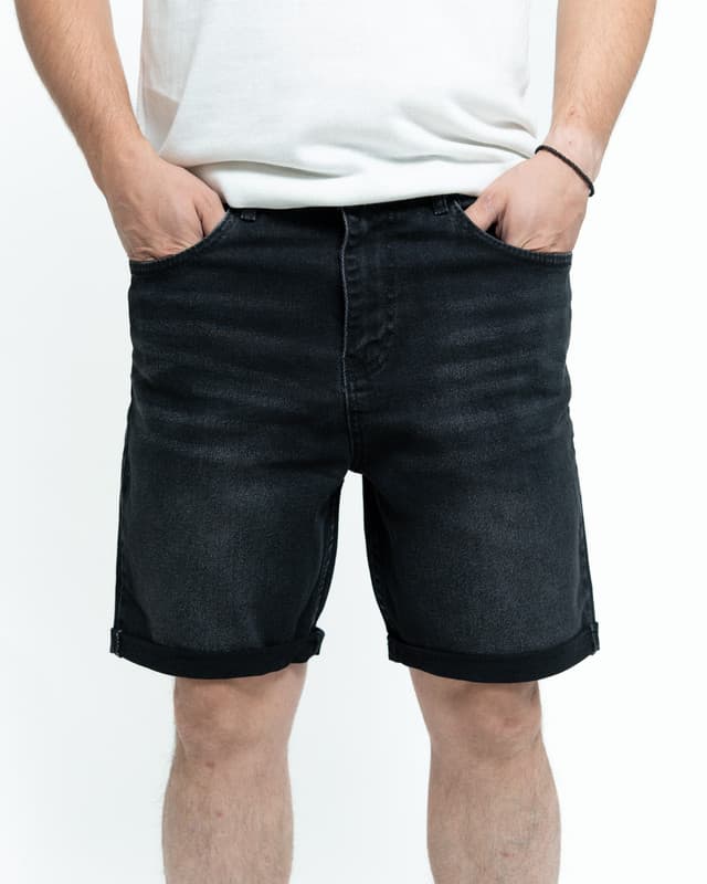 Short jeans - Фармерски црни - Image 2 of 3