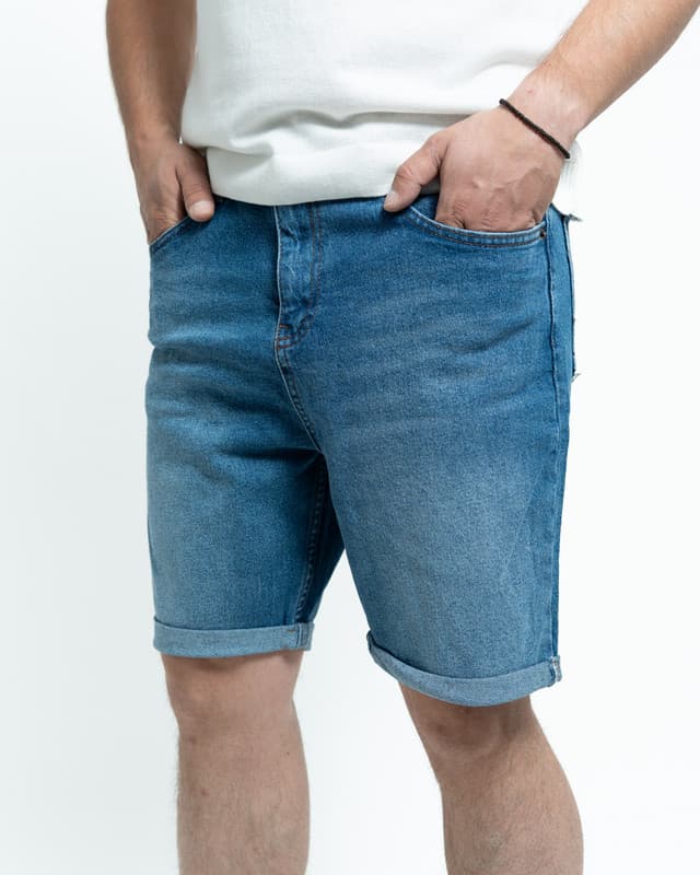Short jeans - Фармерски сини — Men's shortsJeans