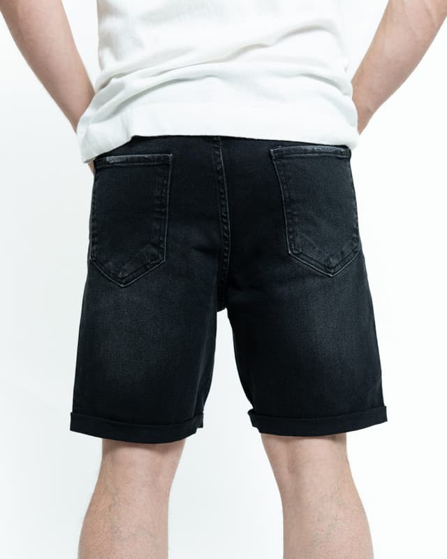 Short jeans - Фармерски црни - Image 3 of 3