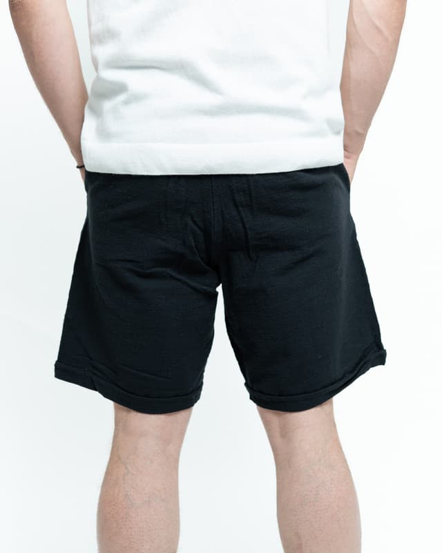 Short jeans - Ленени црни - Image 3 of 3